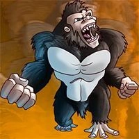 Jumping Angry Ape